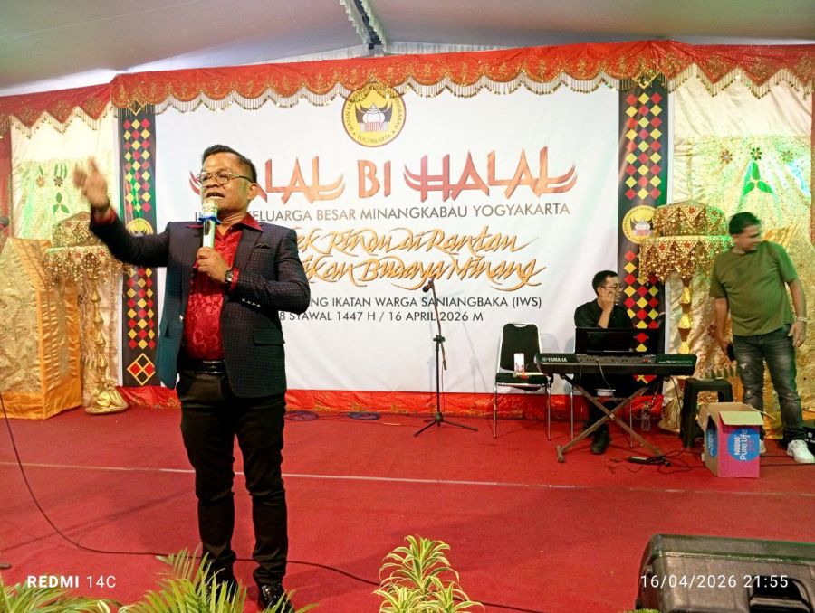 IKBMY Bergemuruh! Keyboard Novan Solkey dan Gelegar Suara Mak Itam Bakar Semangat Halal Bi Halal