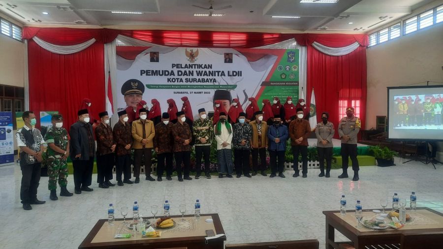 Pemuda dan Wanita LDII Surabaya Resmi Dilantik