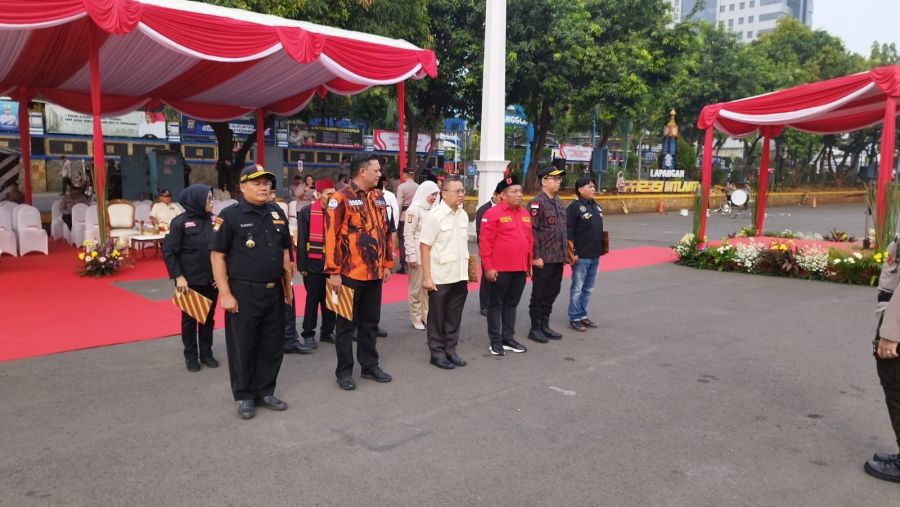 Polda Metro Jaya Undang Senkom Mitra Polri Apel Besar Pengamanan Pemilu 2024